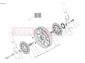 DUCATI Multistrada V4 S Front wheel