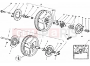 DUCATI Monster 900 Cromo WHEELS » FRONT WHEEL