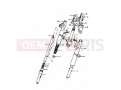 SUZUKI A100 N (1992) 35 - FRONT FORK (A100N)