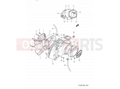 SUZUKI A100 R (1994) 3 - CRANKCASE COVER