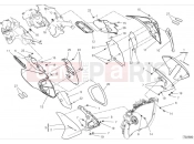 DUCATI 2024 Diavel V4 Front fairings