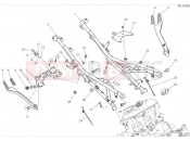 DUCATI 2024 Diavel V4 Rear subframe