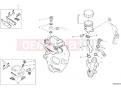 DUCATI 2024 DesertX Rally Rear brake system