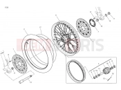 DUCATI 2024 DesertX Rally Front wheel