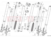 DUCATI 2024 DesertX Front fork
