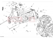 DUCATI 2024 DesertX Frame - white