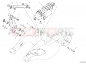 DUCATI Diavel 1260 S REAR SHOCK ABSORBER