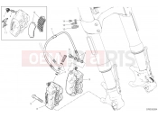 DUCATI Diavel 1260 S FRONT BRAKE SYSTEM
