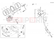 DUCATI Diavel 1260 S REAR BRAKE SYSTEM