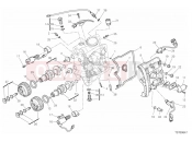 DUCATI Diavel 1260 S HORIZONTAL HEAD & TIMING SYSTEM