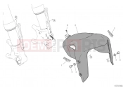 DUCATI Diavel 1260 S FRONT MUDGUARD