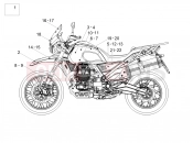 MOTOGUZZI V85 TT (EU) Decal