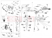 MOTOGUZZI V85 TT (EU) Front electrical system
