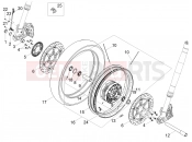 MOTOGUZZI V85 TT (EU) Front wheel
