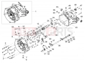 MOTOGUZZI V85 TT (EU) Gear box / Selector / Shift cam