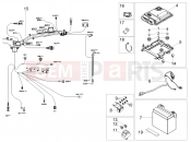 MOTOGUZZI V85 TT (EU) Rear electrical system