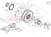 MOTOGUZZI V85 TT (EU) Rear wheel