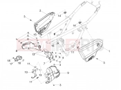 Central body - Motoguzzi V7 Stone Corsa 850 (EU) 2024