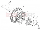 Front wheel - Motoguzzi V7 Stone Corsa 850 (EU) 2024