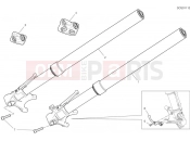 DUCATI 2024 Hypermotard 950 SP Front fork