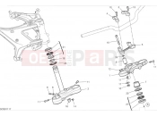 DUCATI 2024 Monster Steering assembly