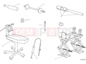 DUCATI 2024 Monster Workshop service tools (frame)