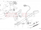 DUCATI 2024 Monster SP Side stand
