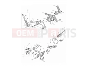 TRIUMPH THUNDERBIRD Footrests & Mountings