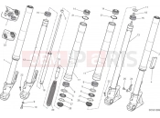 DUCATI 2024 Scrambler Nightshift Front fork