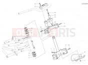 DUCATI Multistrada 1260 S STEERING HEAD BASE ASSEMBLY