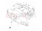 36 - HANDLE COVER (E02,E04,E21,E24) - Suzuki AE50 M (1991) Sepia (E28)