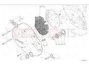 DUCATI 2018 Multistrada 1260 S Touring CLUTCH COVER
