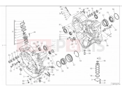 DUCATI 2018 Multistrada 1260 S Touring HALF-CRANKCASES PAIR