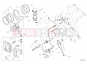 DUCATI 2018 Multistrada 1260 S Touring REAR BRAKING SYSTEM