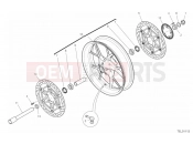 DUCATI 2018 Multistrada 1260 S Touring FRONT WHEEL