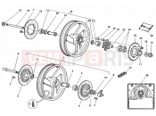 DUCATI 900 SS Final Ed. WHEELS » FRONT WHEEL