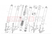 DUCATI Diavel AMG Front forks