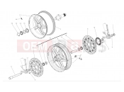 DUCATI Diavel AMG Front and rear wheels