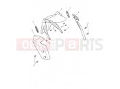 TRIUMPH Tiger 850 Sport Front Mudguard