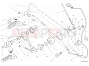 DUCATI Scrambler Full Throttle FOOTRESTS, RIGHT