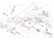 DUCATI Scrambler Classic FOOTRESTS, LEFT