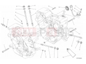 DUCATI 2017 Scrambler Cafe Racer HALF-CRANKCASES PAIR