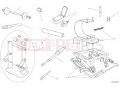 DUCATI 2019 Scrambler Cafe Racer WORKSHOP SERVICE TOOLS (FRAME)
