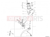 DUCATI 2019 Scrambler Cafe Racer FRONT BRAKE PUMP
