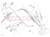 DUCATI 2019 Scrambler Cafe Racer PLATE HOLDER