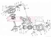 DUCATI Superbike 916 R CYLINDER - PISTON » ENGINE CASE
