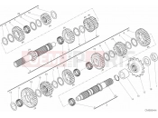 DUCATI Multistrada 1200 S Touring GEAR BOX
