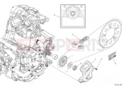 DUCATI Monster Front Sprocket & Chain