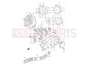 SUZUKI AN150 X (1999) 5 - CRANKCASE COVER