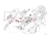 DUCATI Diavel Strada REAR FRAME COMP.
